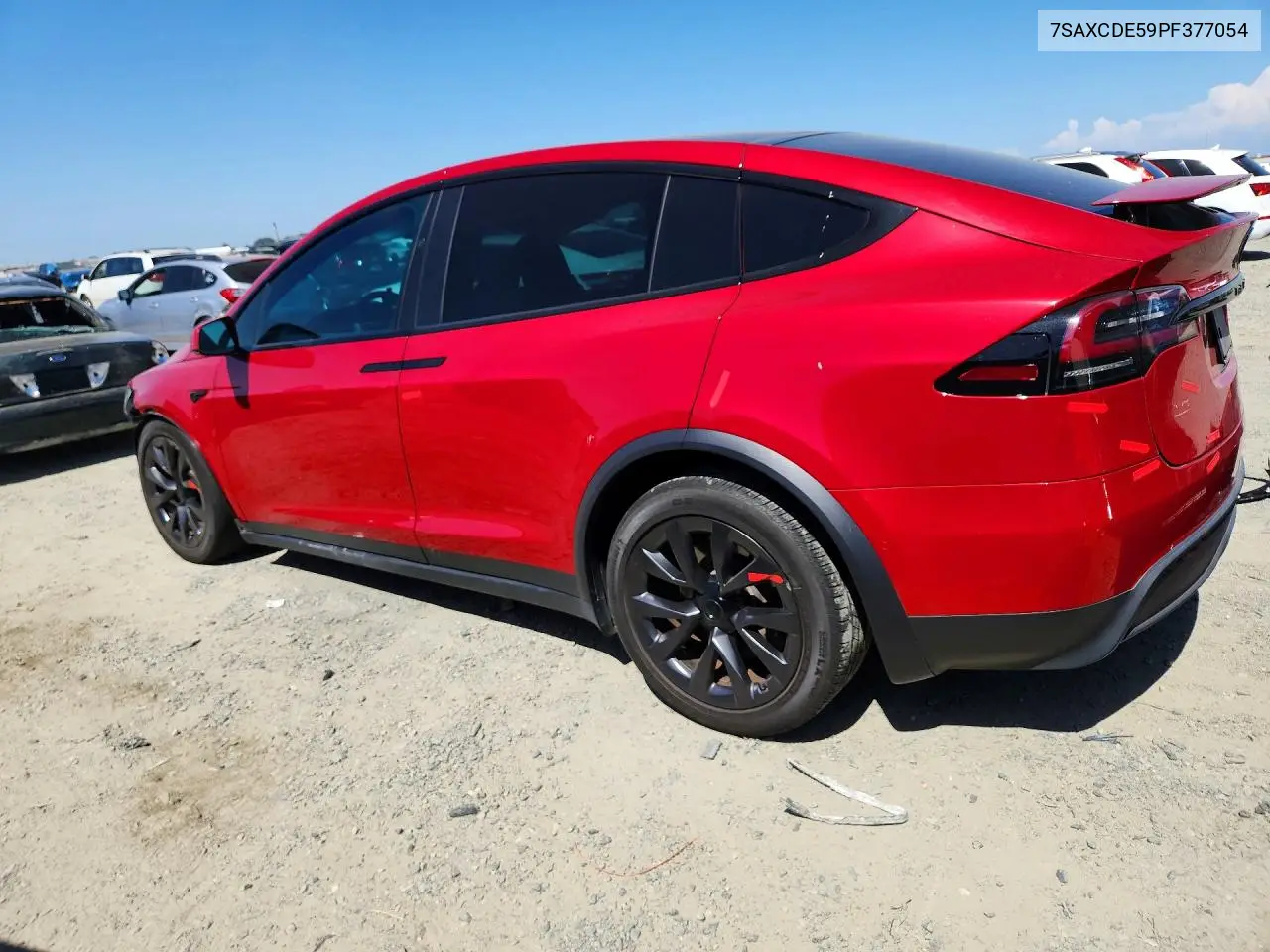 2023 Tesla Model X VIN: 7SAXCDE59PF377054 Lot: 59379476