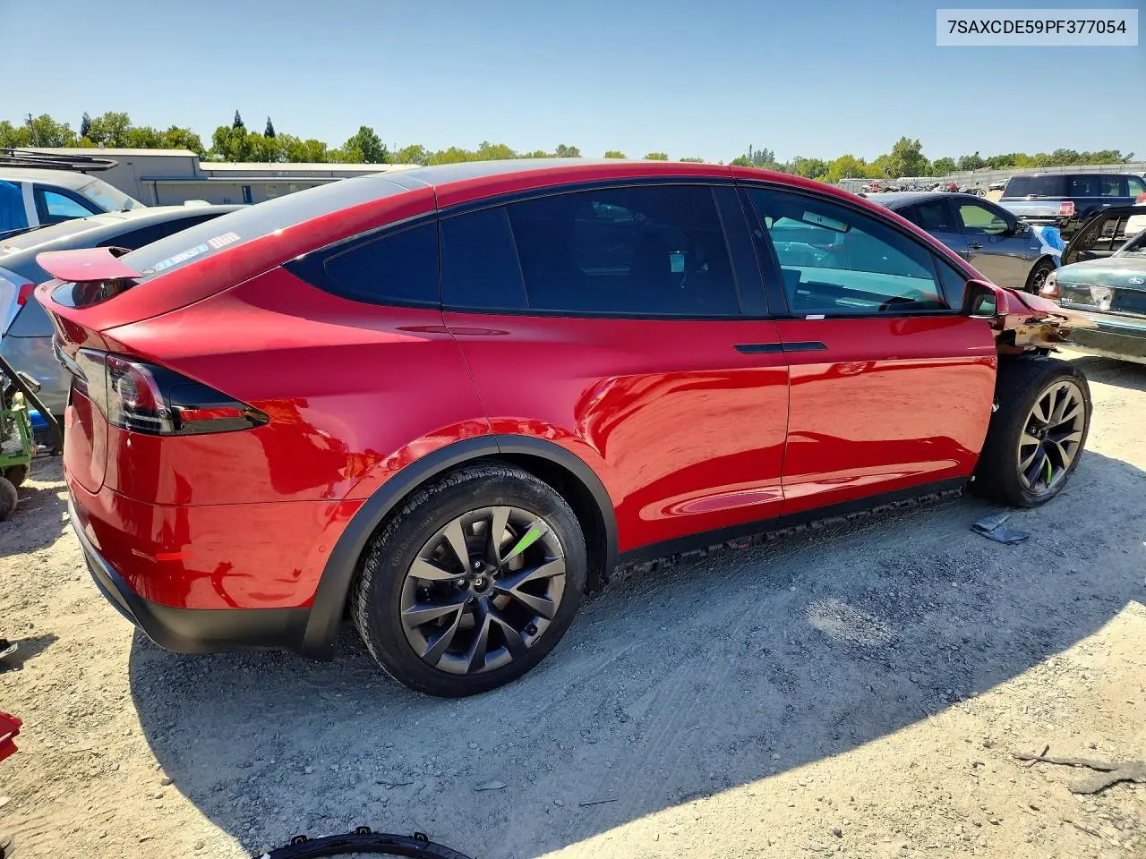 2023 Tesla Model X VIN: 7SAXCDE59PF377054 Lot: 59379476
