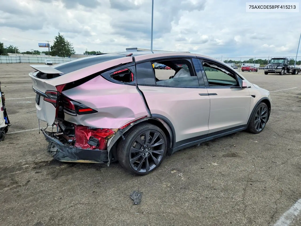2023 Tesla Model X VIN: 7SAXCDE58PF415213 Lot: 59802566