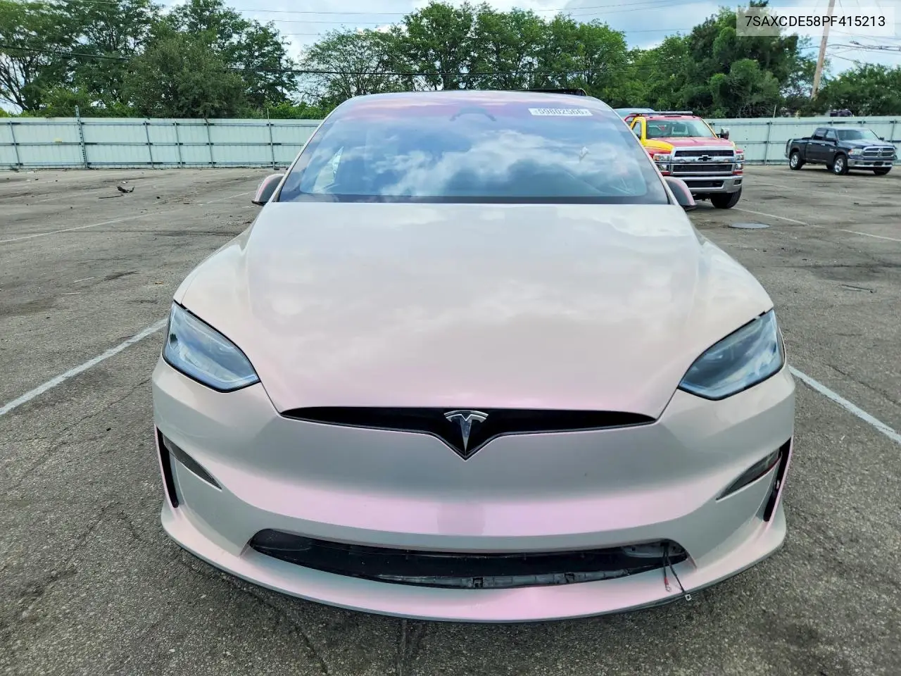 2023 Tesla Model X VIN: 7SAXCDE58PF415213 Lot: 59802566