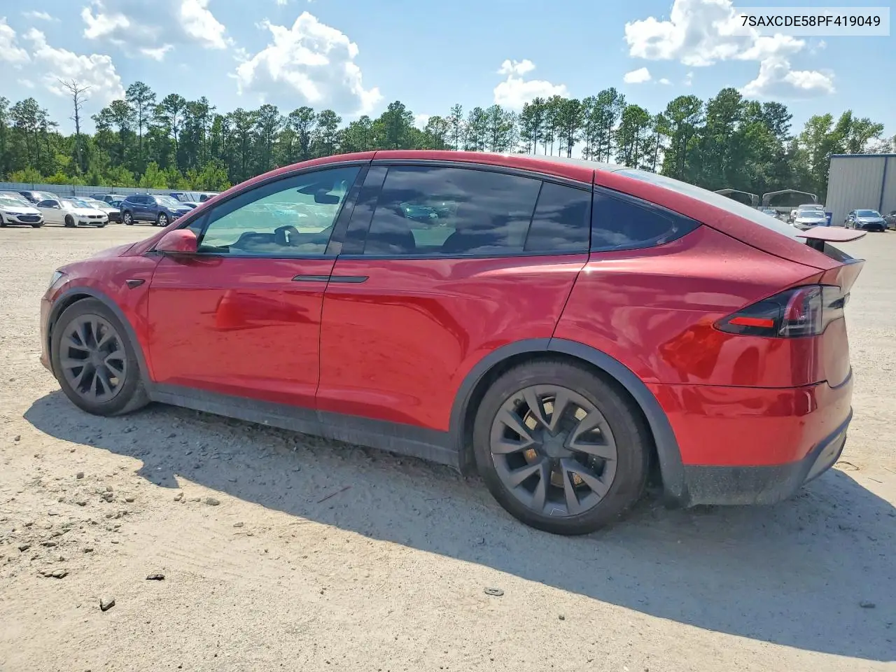 2023 Tesla Model X VIN: 7SAXCDE58PF419049 Lot: 60430106