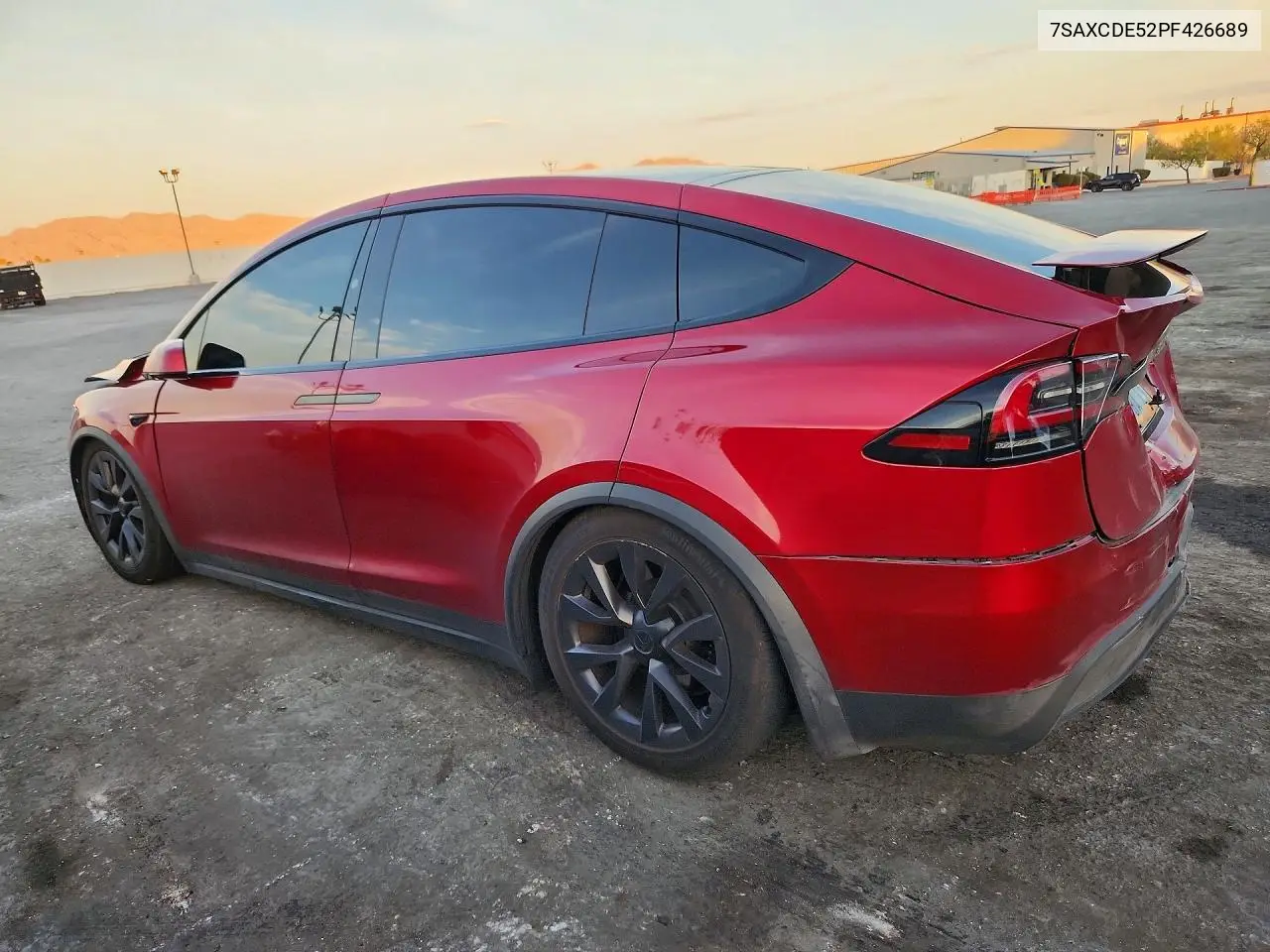 2023 Tesl Model X VIN: 7SAXCDE52PF426689 Lot: 61625996