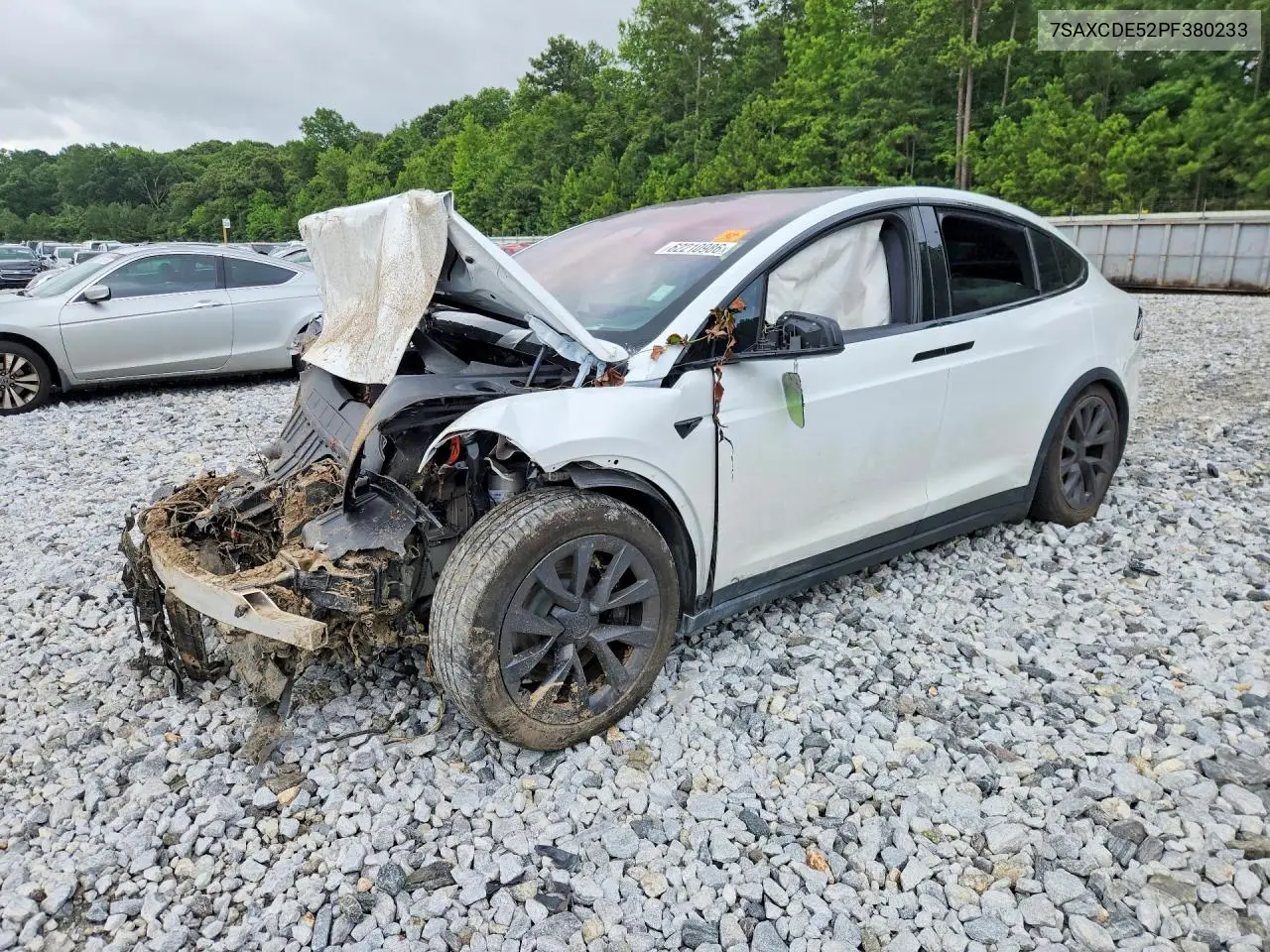 2023 Tesla Model X VIN: 7SAXCDE52PF380233 Lot: 62210986