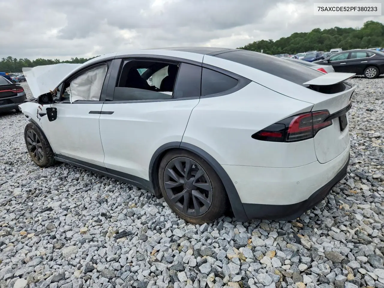 2023 Tesla Model X VIN: 7SAXCDE52PF380233 Lot: 62210986