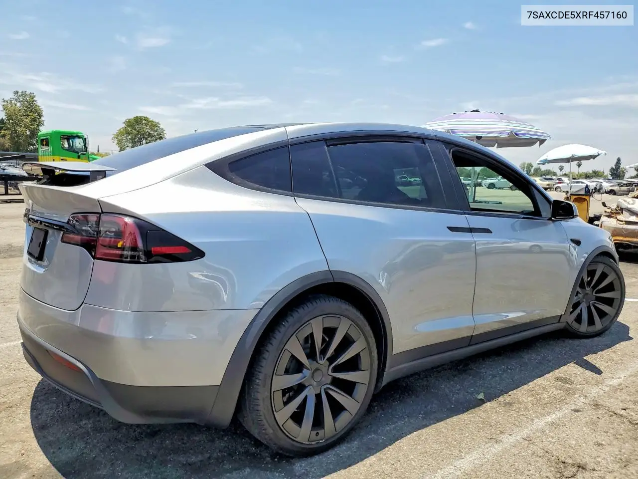 2024 Tesla Model X VIN: 7SAXCDE5XRF457160 Lot: 55750396