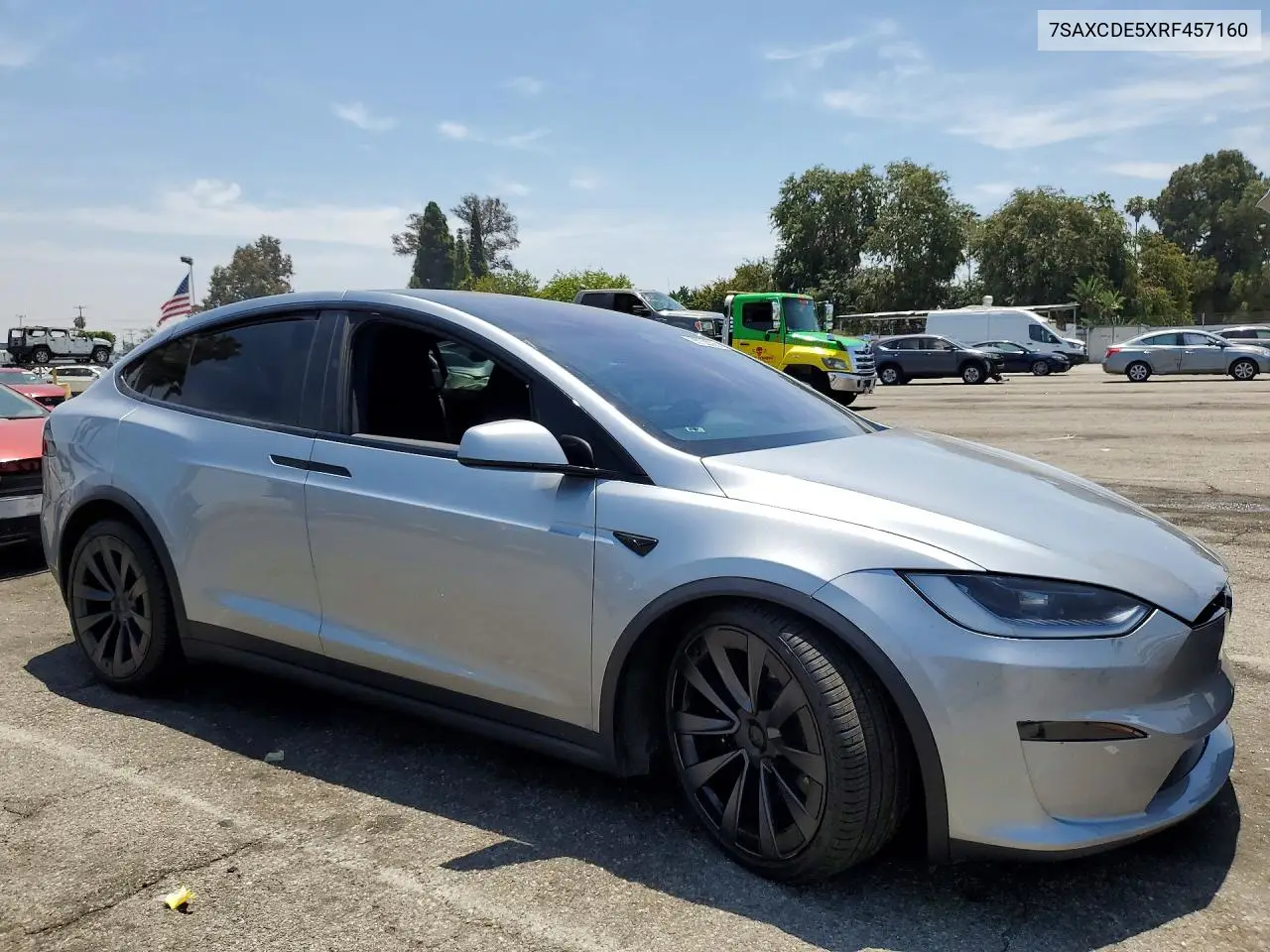 2024 Tesla Model X VIN: 7SAXCDE5XRF457160 Lot: 55750396