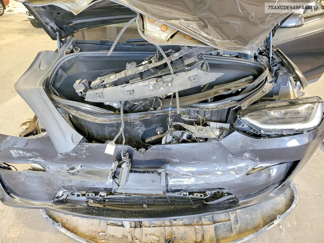 2024 Tesla Model X VIN: 7SAXCDE54RF444713 Lot: 57344766