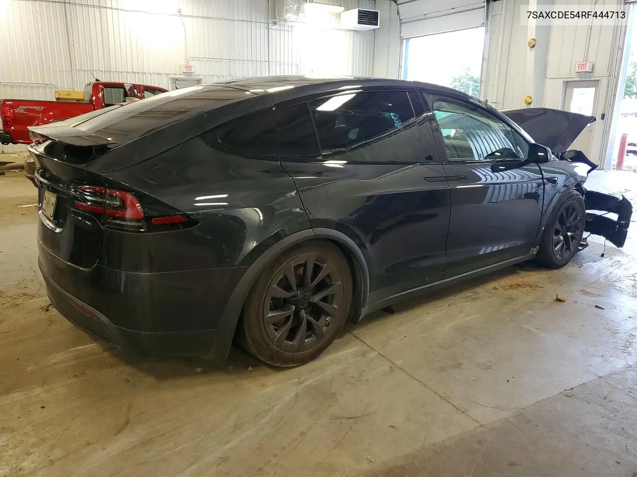 2024 Tesla Model X VIN: 7SAXCDE54RF444713 Lot: 57344766