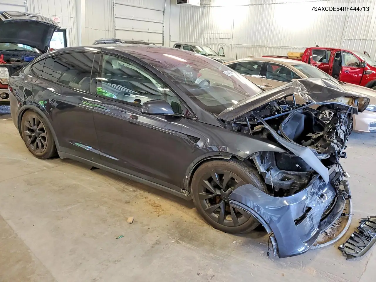 2024 Tesla Model X VIN: 7SAXCDE54RF444713 Lot: 57344766