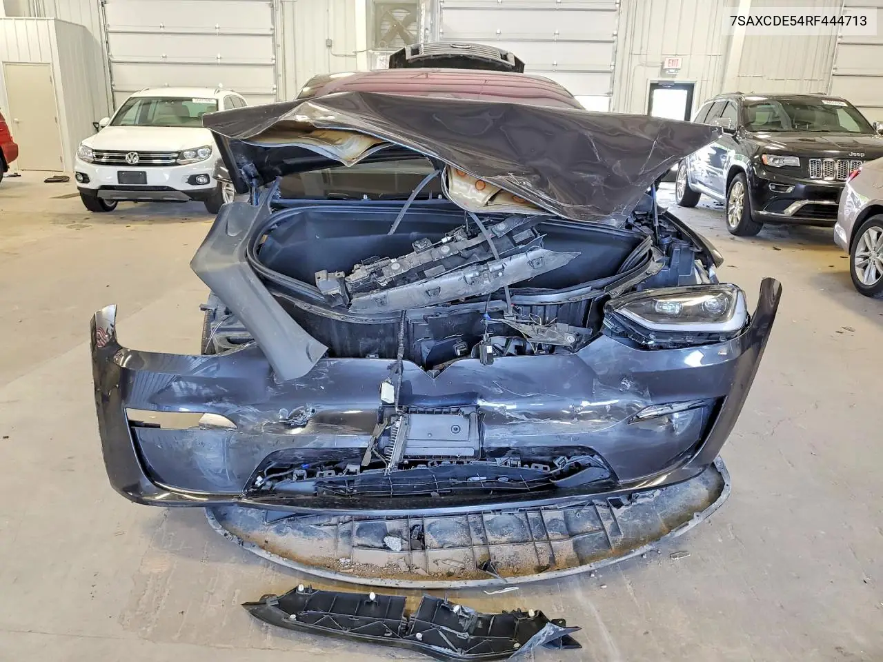 2024 Tesla Model X VIN: 7SAXCDE54RF444713 Lot: 57344766