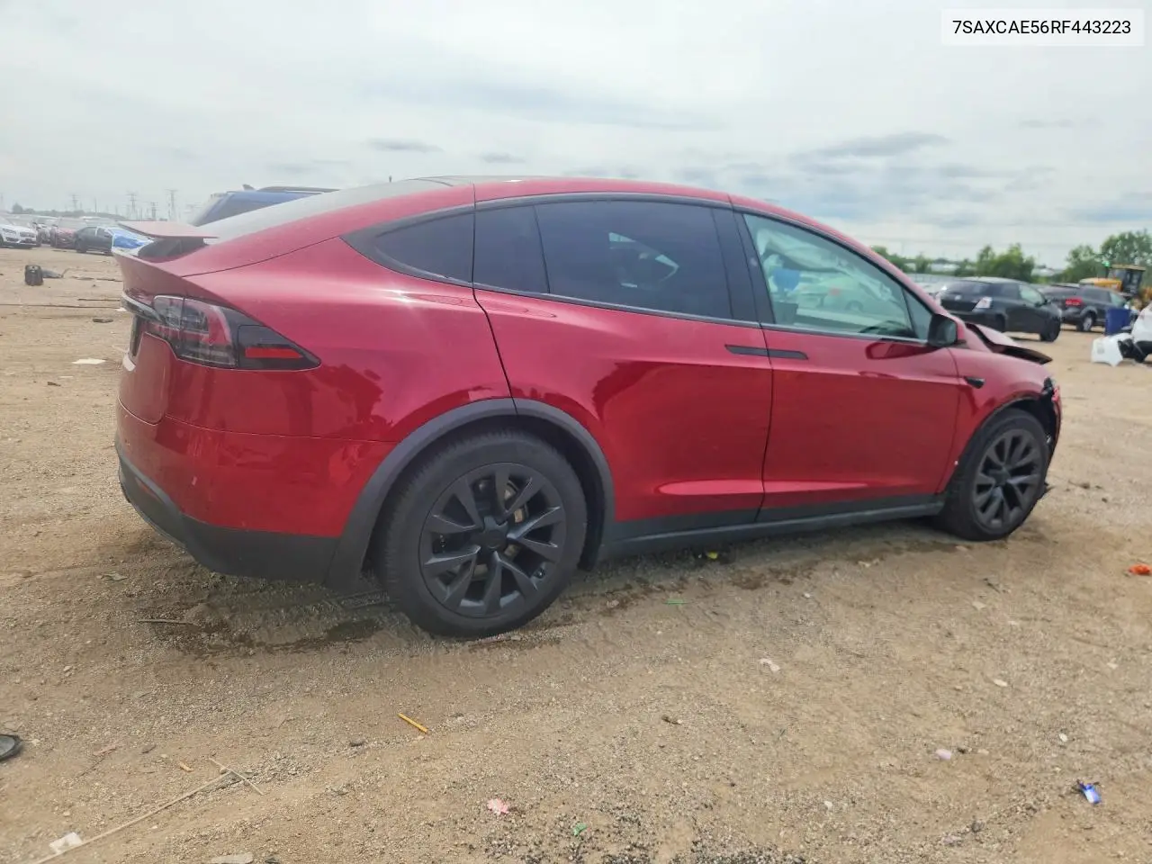 2024 Tesla Model X VIN: 7SAXCAE56RF443223 Lot: 60247636