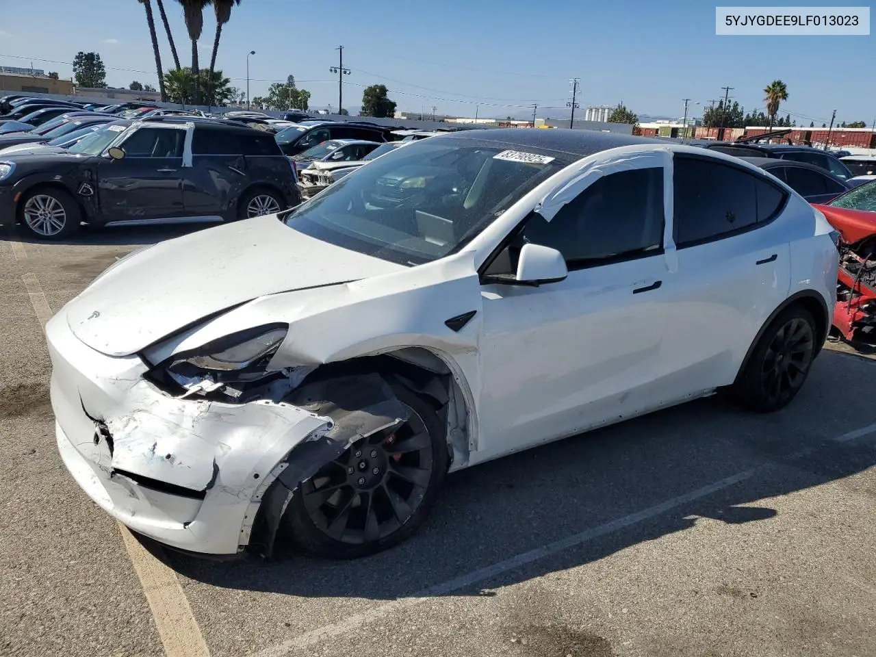 5YJYGDEE9LF013023 2020 Tesla Model Y