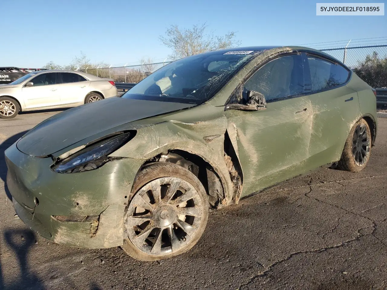5YJYGDEE2LF018595 2020 Tesla Model Y
