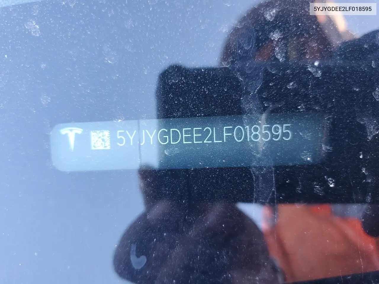 5YJYGDEE2LF018595 2020 Tesla Model Y