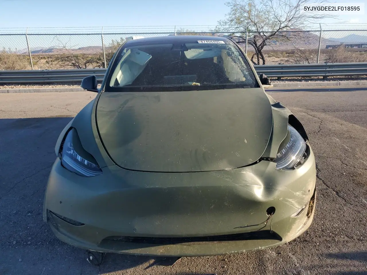 5YJYGDEE2LF018595 2020 Tesla Model Y