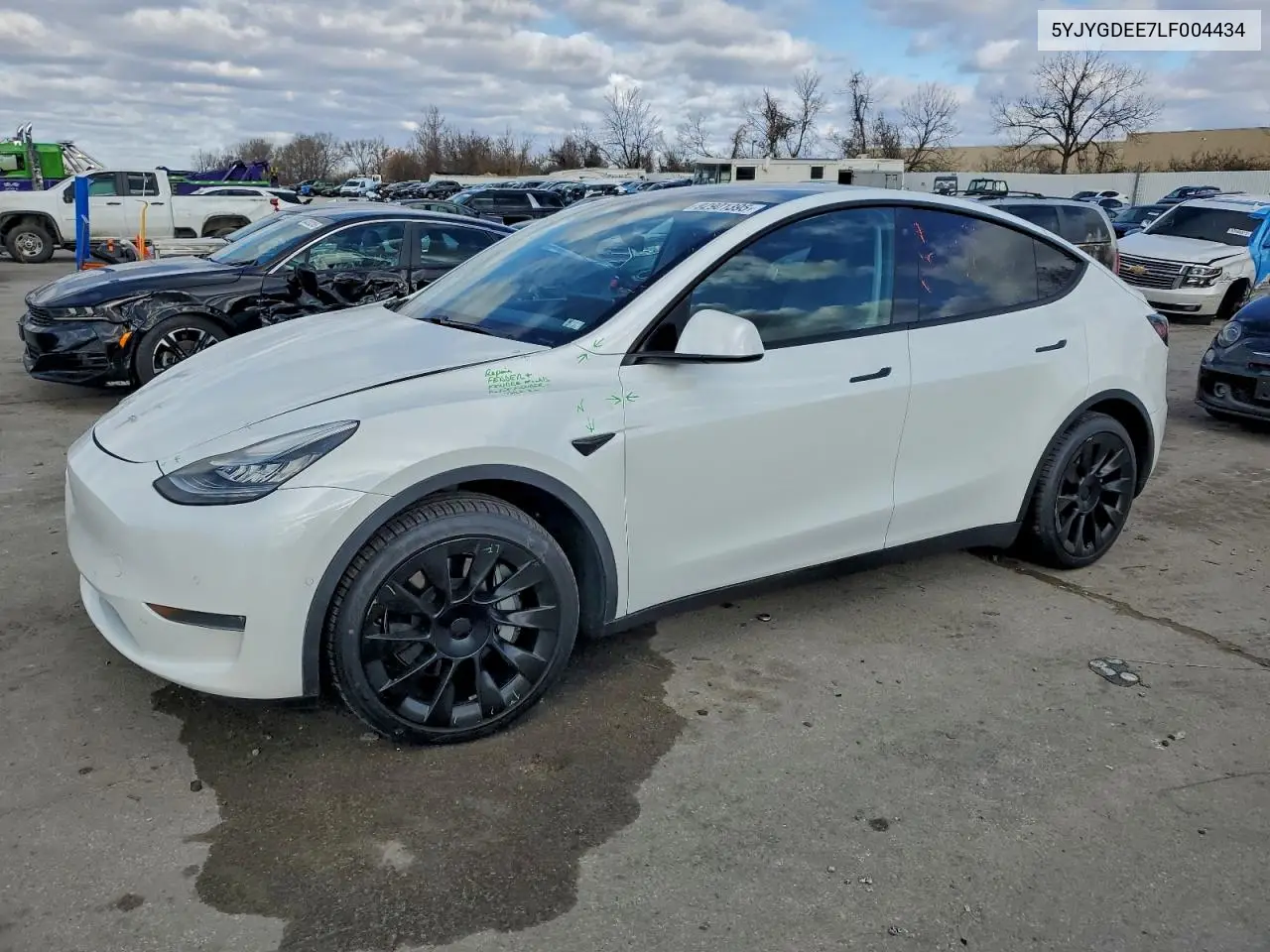 5YJYGDEE7LF004434 2020 Tesla Model Y