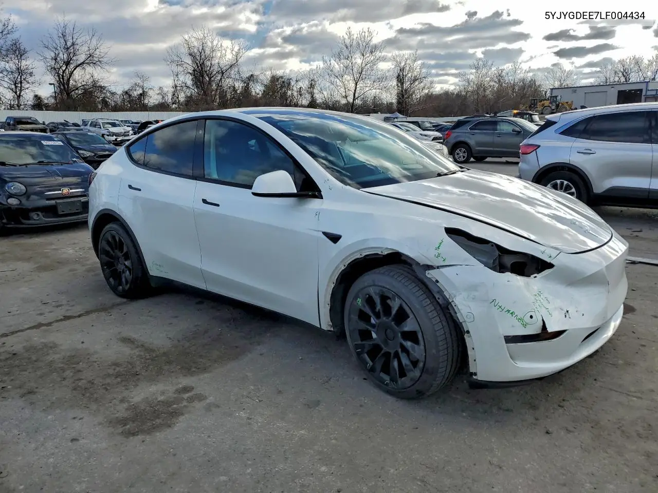 5YJYGDEE7LF004434 2020 Tesla Model Y