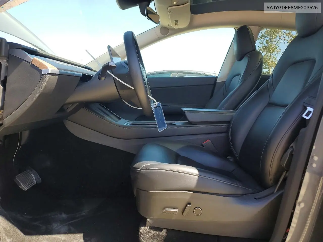 2021 Tesla Model Y VIN: 5YJYGDEE8MF203526 Lot: 55820746