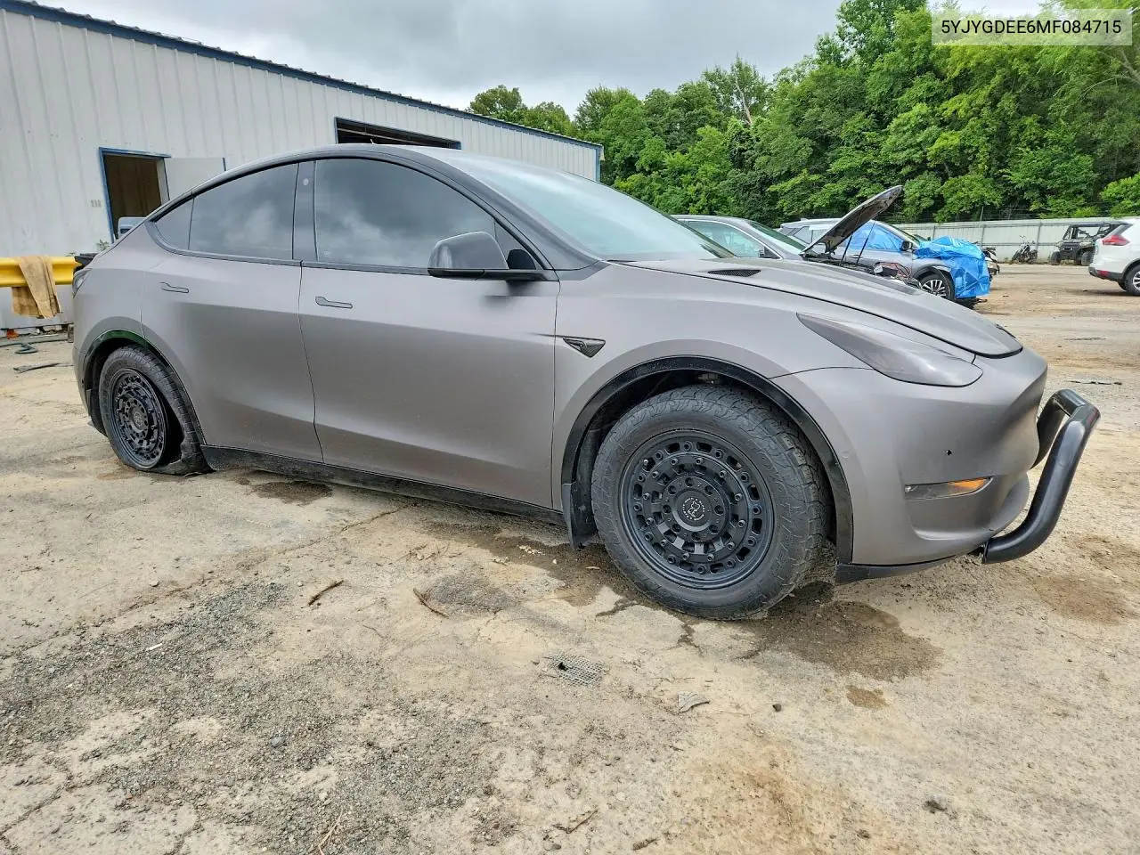 2021 Tesla Model Y VIN: 5YJYGDEE6MF084715 Lot: 57008856