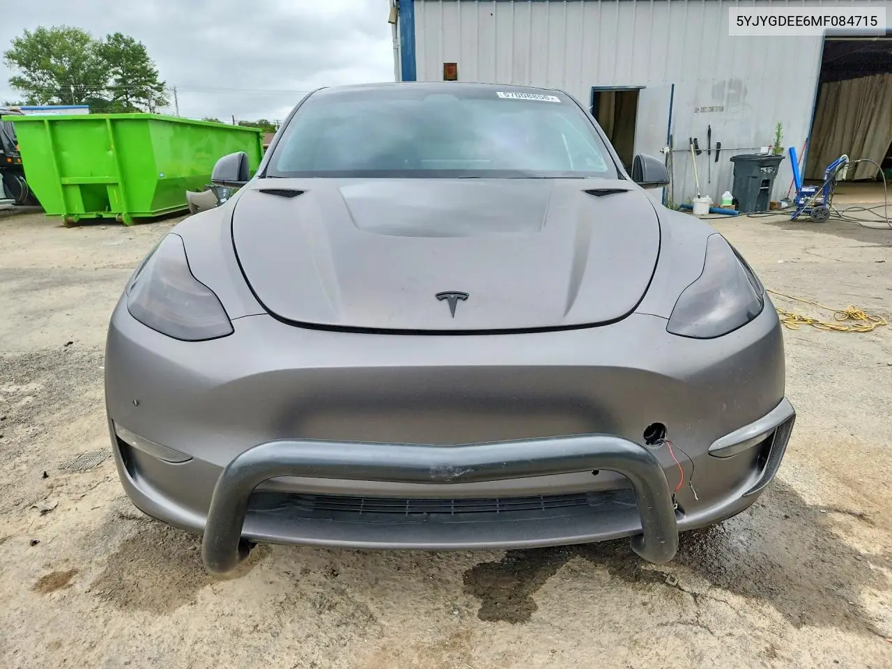 2021 Tesla Model Y VIN: 5YJYGDEE6MF084715 Lot: 57008856