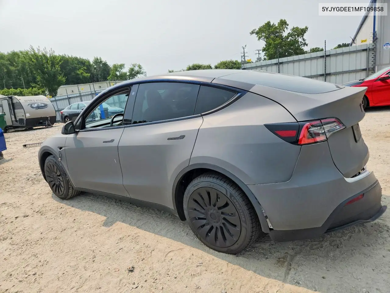 2021 Tesla Model Y VIN: 5YJYGDEE1MF109858 Lot: 58753296