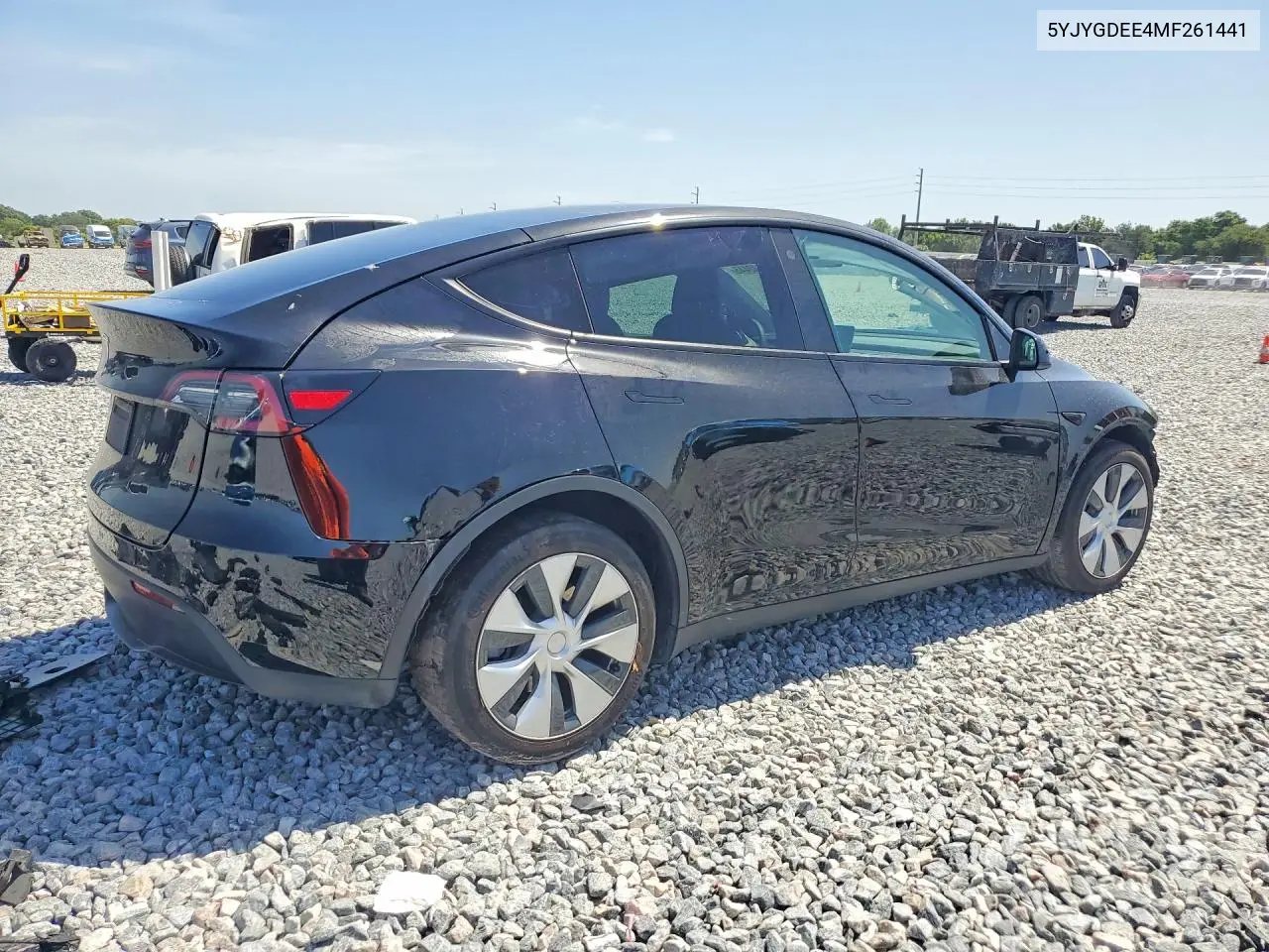 2021 Tesla Model Y VIN: 5YJYGDEE4MF261441 Lot: 61342446