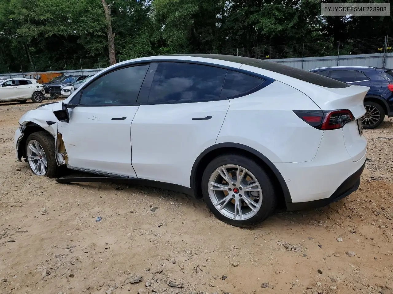 2021 Tesla Model Y VIN: 5YJYGDEE5MF228903 Lot: 61604186