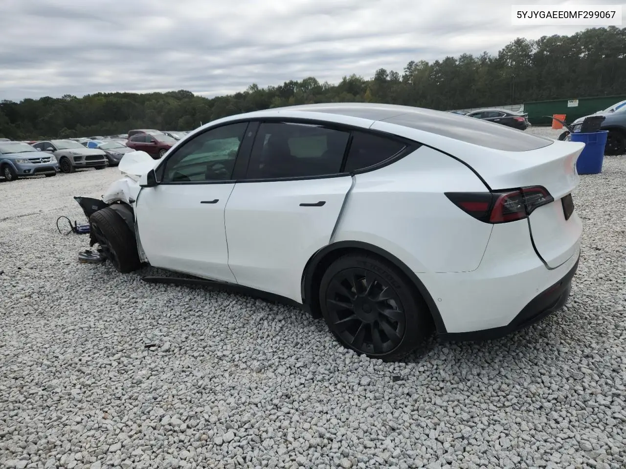 5YJYGAEE0MF299067 2021 Tesla Model Y