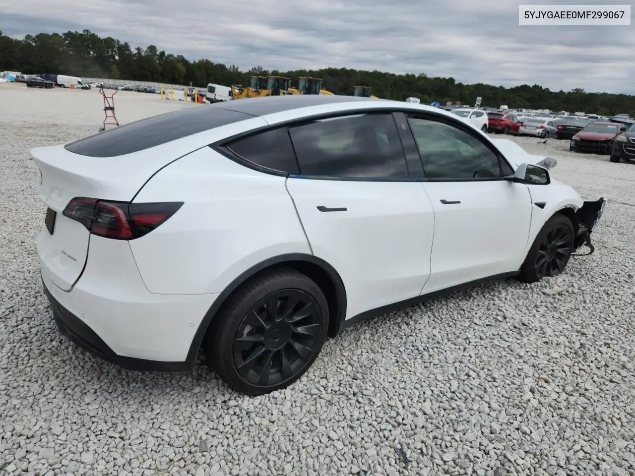 5YJYGAEE0MF299067 2021 Tesla Model Y