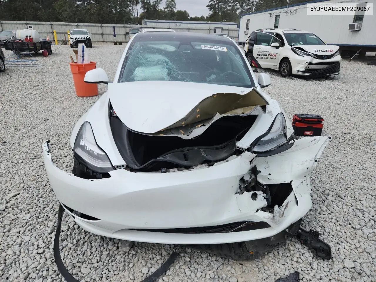 5YJYGAEE0MF299067 2021 Tesla Model Y
