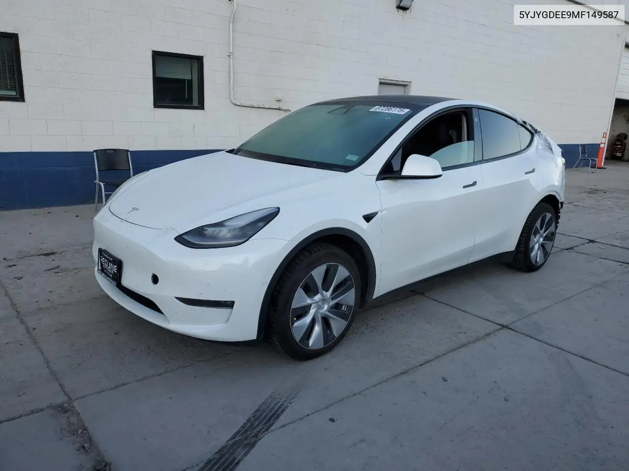 5YJYGDEE9MF149587 2021 Tesla Model Y