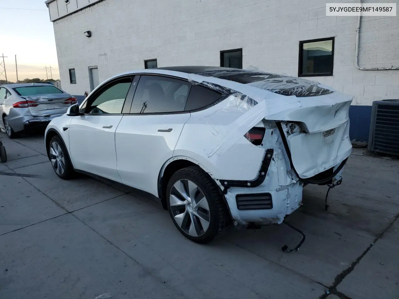 5YJYGDEE9MF149587 2021 Tesla Model Y