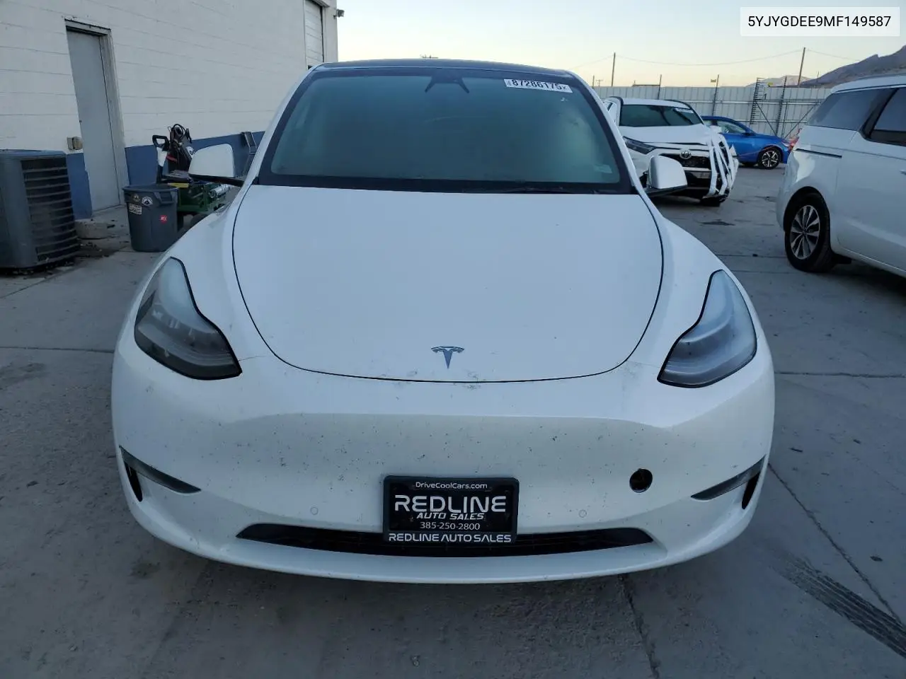 5YJYGDEE9MF149587 2021 Tesla Model Y