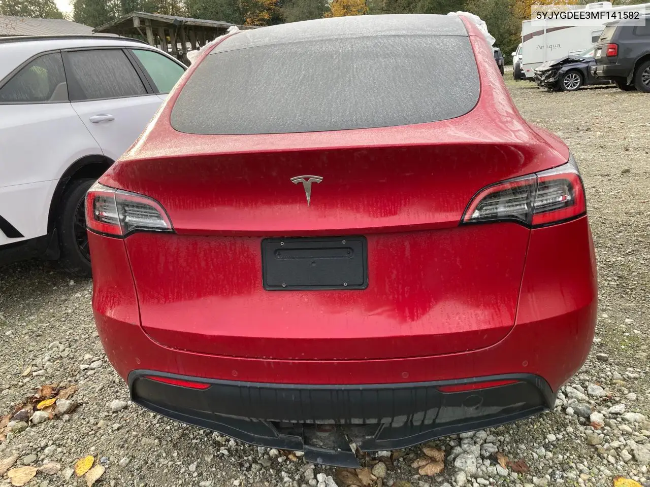 5YJYGDEE3MF141582 2021 Tesla Model Y