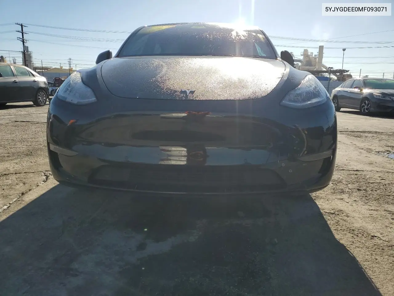 5YJYGDEE0MF093071 2021 Tesla Model Y