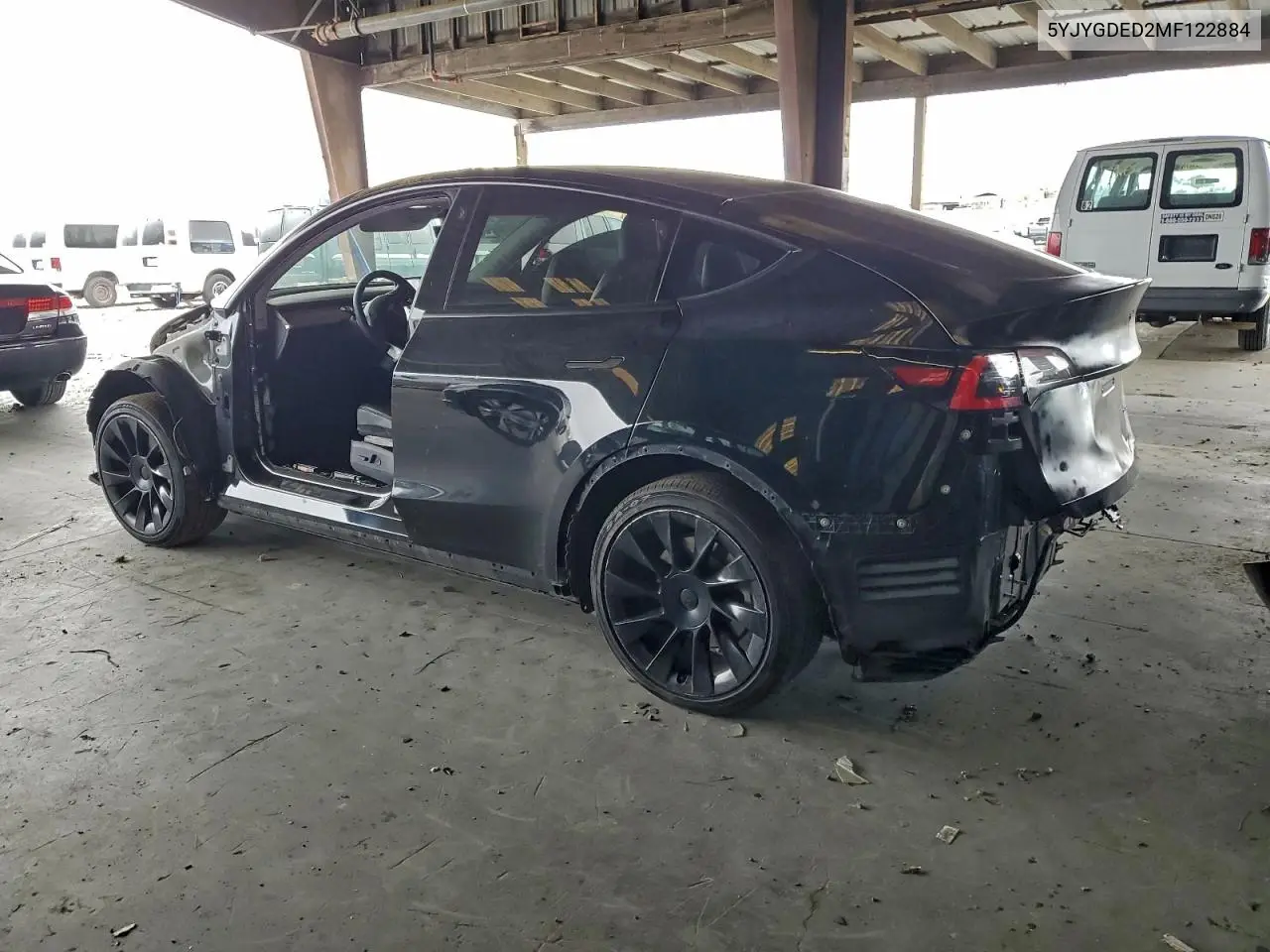 5YJYGDED2MF122884 2021 Tesla Model Y