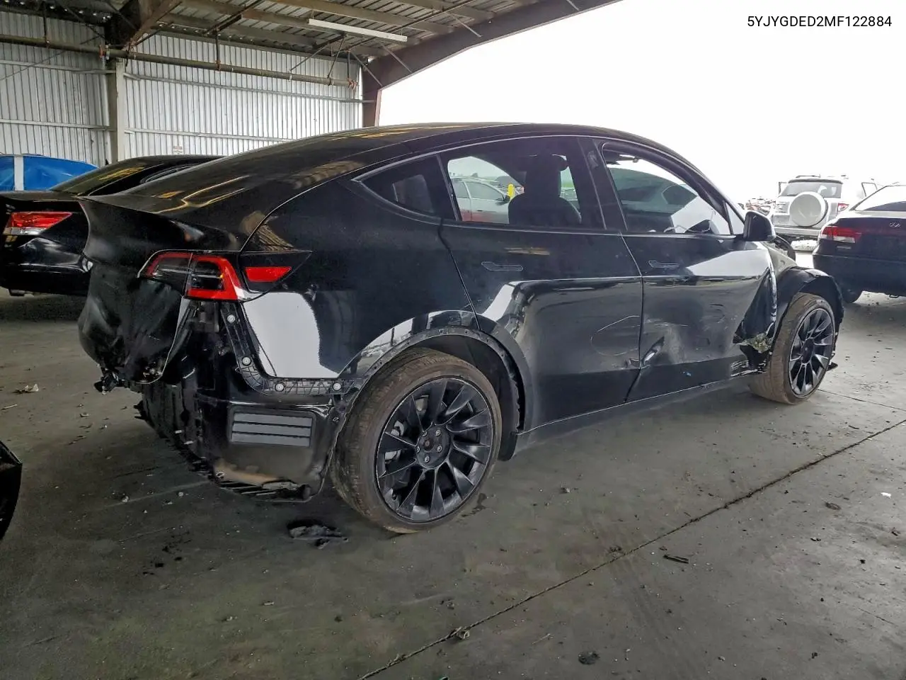 5YJYGDED2MF122884 2021 Tesla Model Y