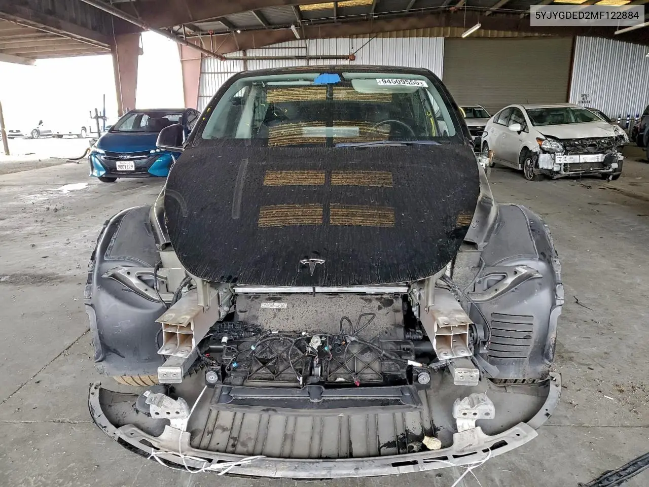 5YJYGDED2MF122884 2021 Tesla Model Y