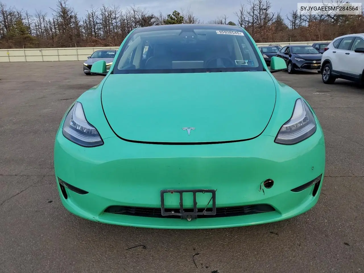 5YJYGAEE5MF284564 2021 Tesla Model Y