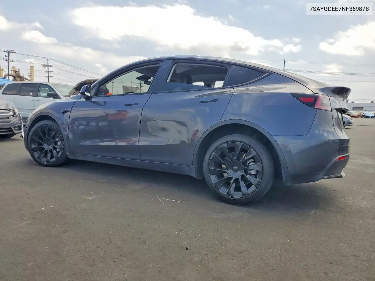 2022 Tesla Model Y VIN: 7SAYGDEE7NF369878 Lot: 59288326