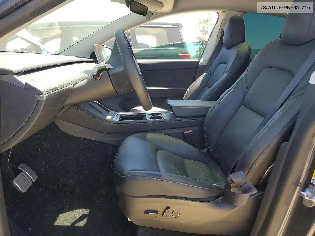 2022 Tesla Model Y VIN: 7SAYGDEE9NF331746 Lot: 59734096