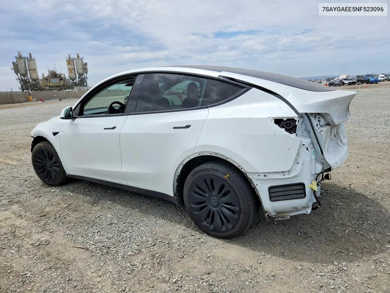 2022 Tesla Model Y VIN: 7SAYGAEE5NF523096 Lot: 61778616