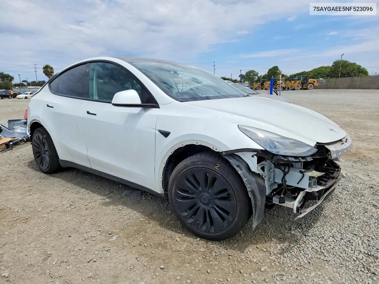 2022 Tesla Model Y VIN: 7SAYGAEE5NF523096 Lot: 61778616