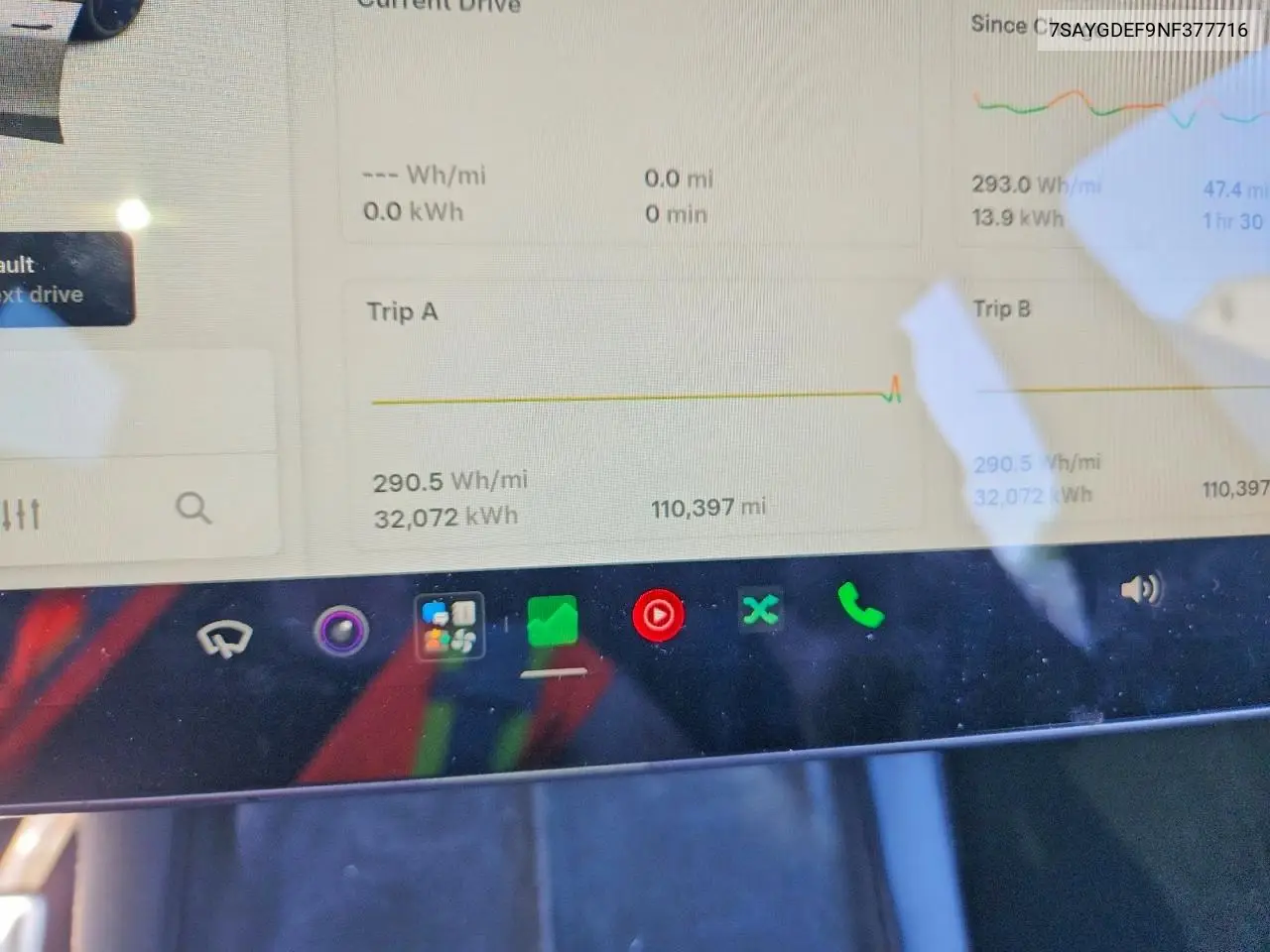 2022 Tesla Model Y VIN: 7SAYGDEF9NF377716 Lot: 61905956