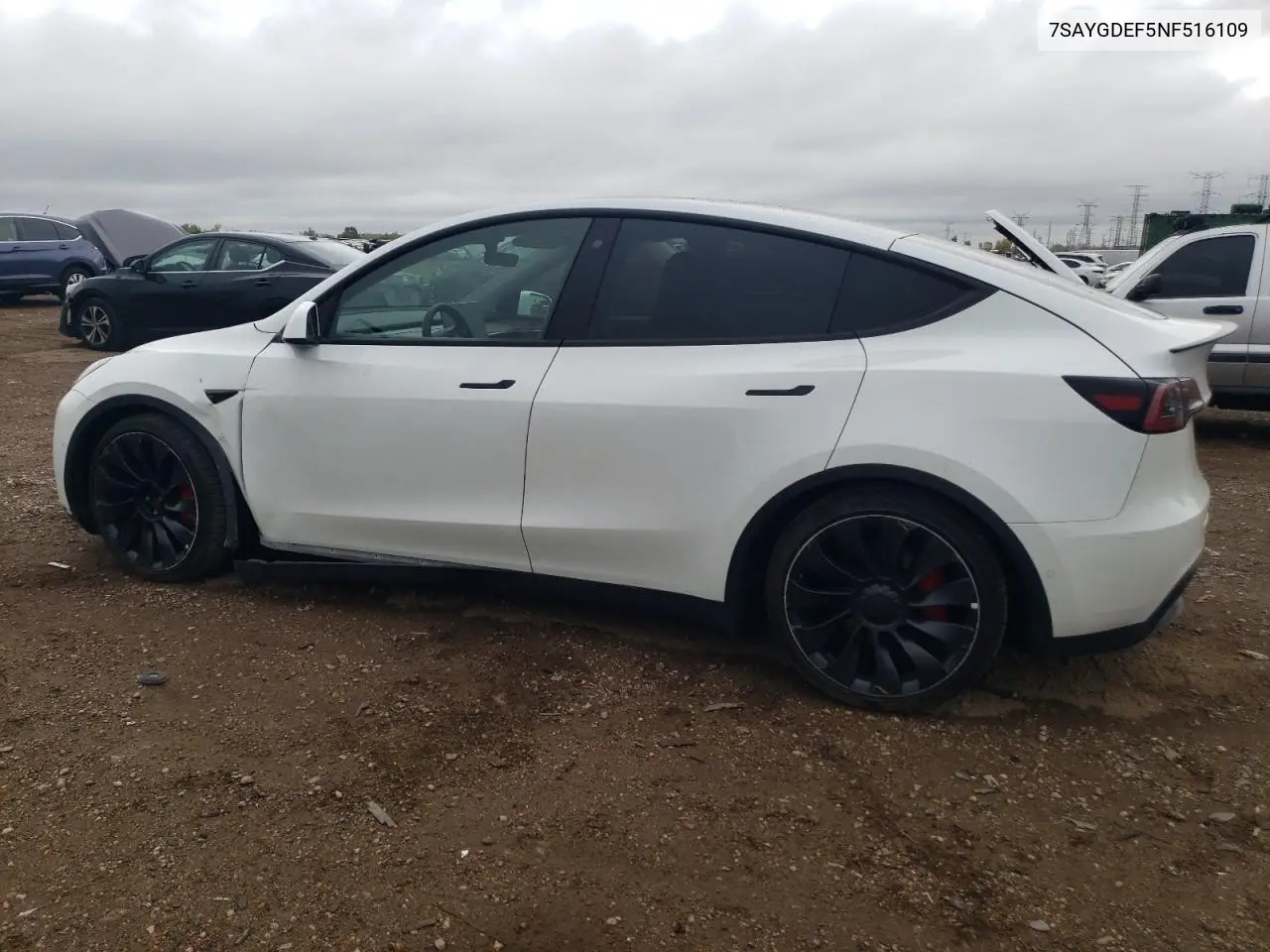 7SAYGDEF5NF516109 2022 Tesla Model Y