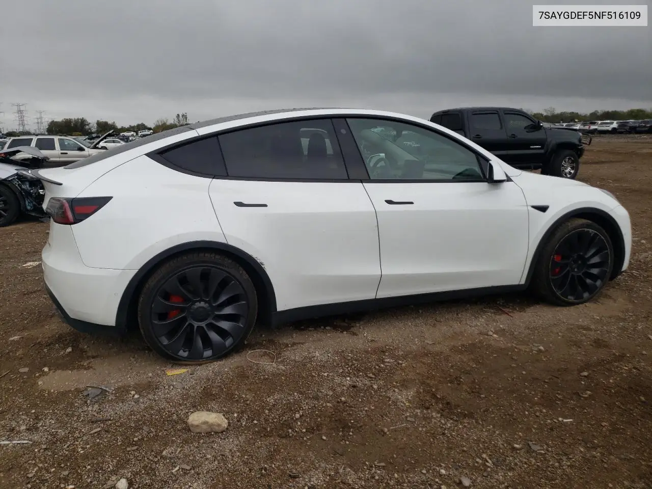 7SAYGDEF5NF516109 2022 Tesla Model Y