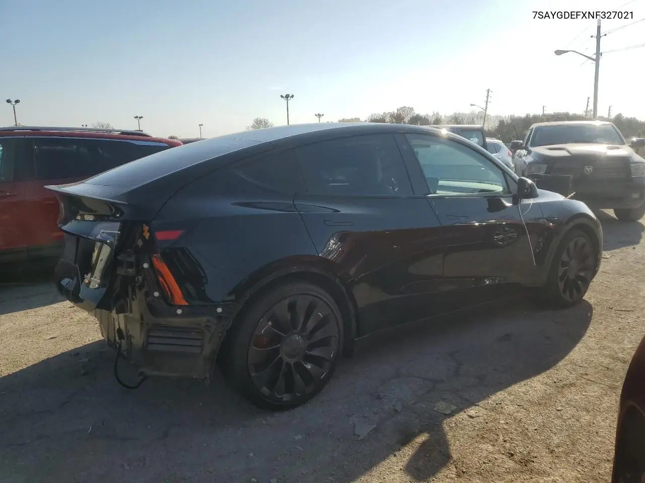 7SAYGDEFXNF327021 2022 Tesla Model Y