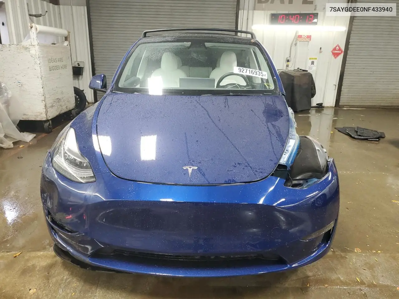 7SAYGDEE0NF433940 2022 Tesla Model Y