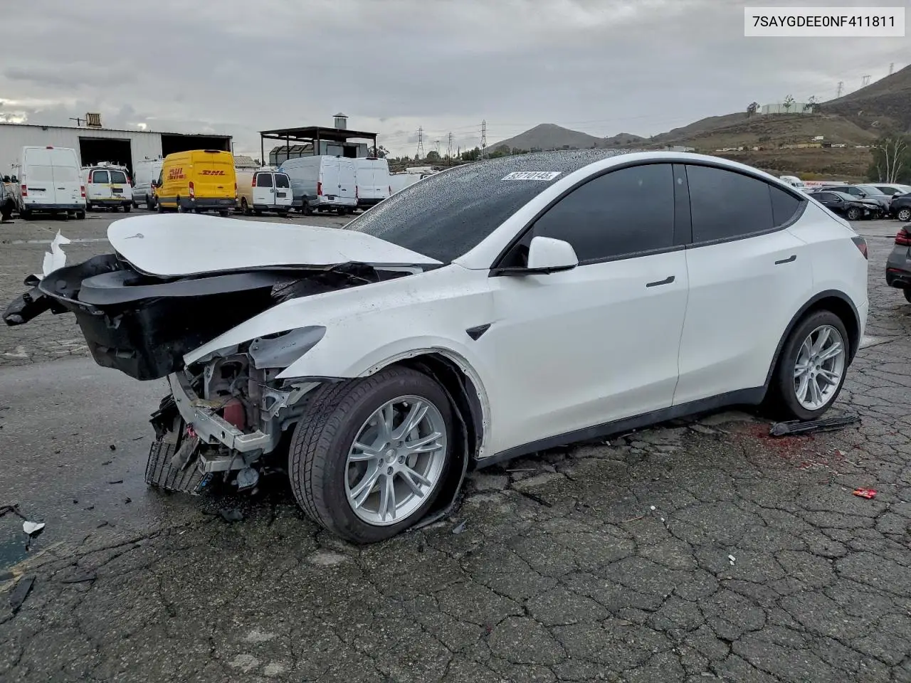 7SAYGDEE0NF411811 2022 Tesla Model Y