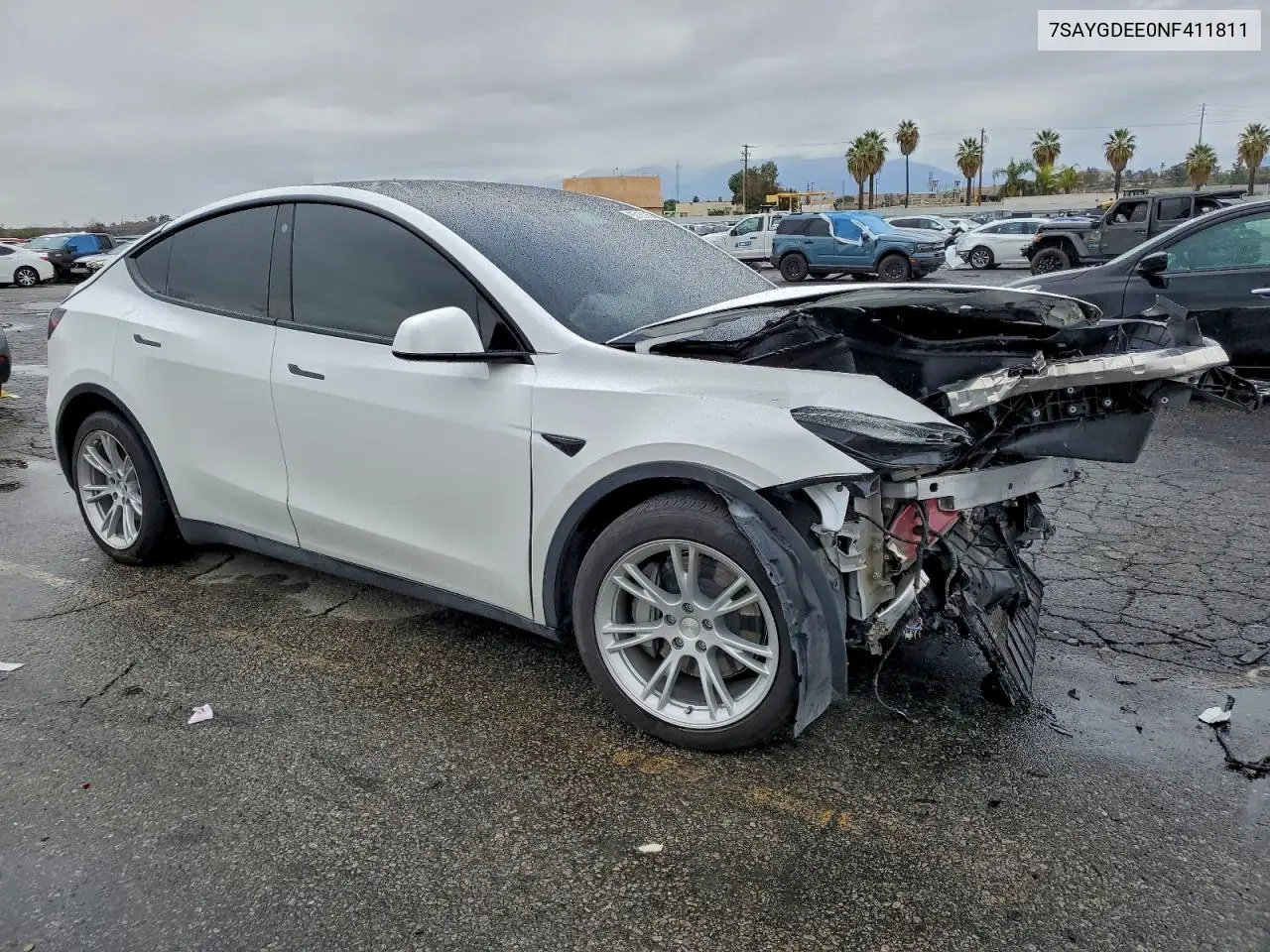 7SAYGDEE0NF411811 2022 Tesla Model Y